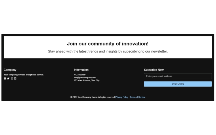 Featured Component