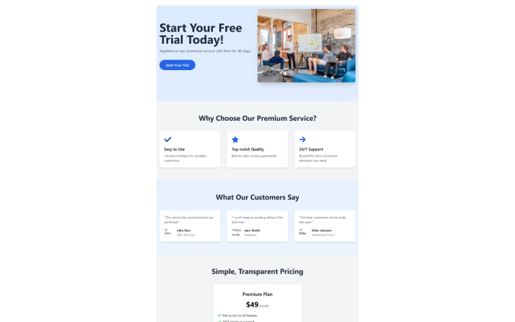 Featured Component