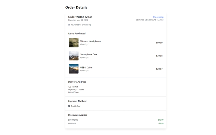 Featured Component