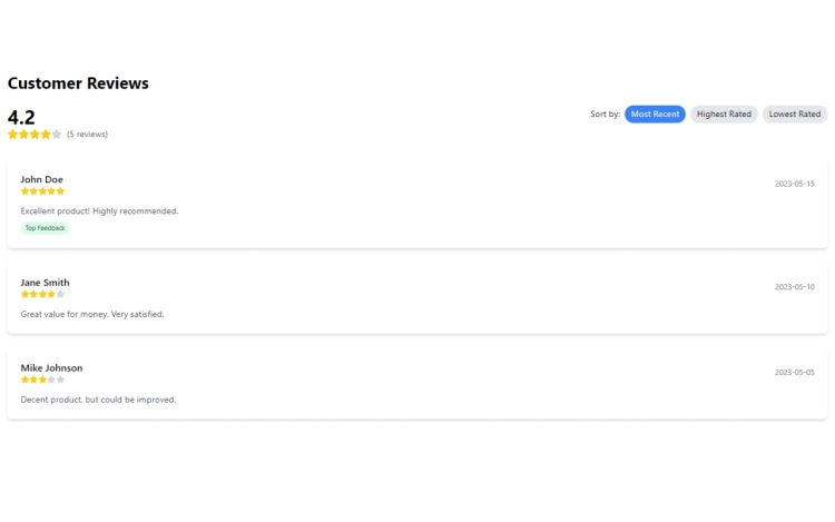 Featured Component