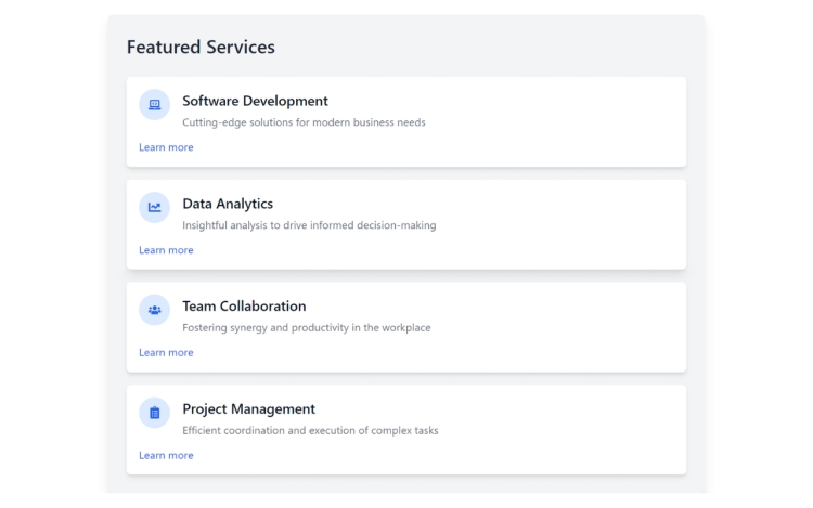 Featured Component