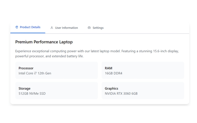 Featured Component