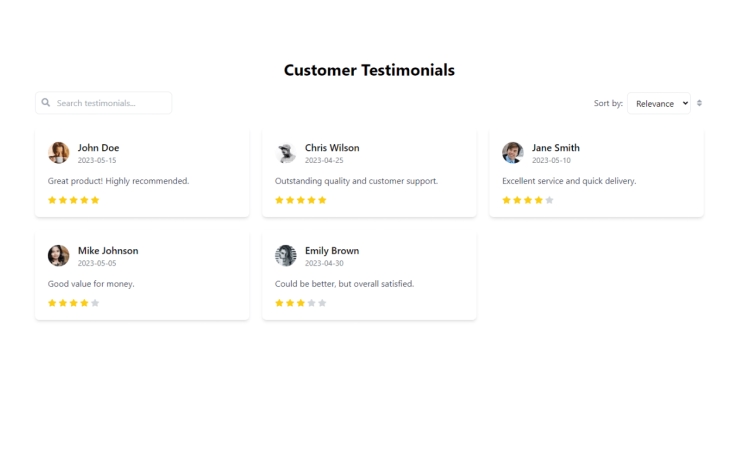 Featured Component
