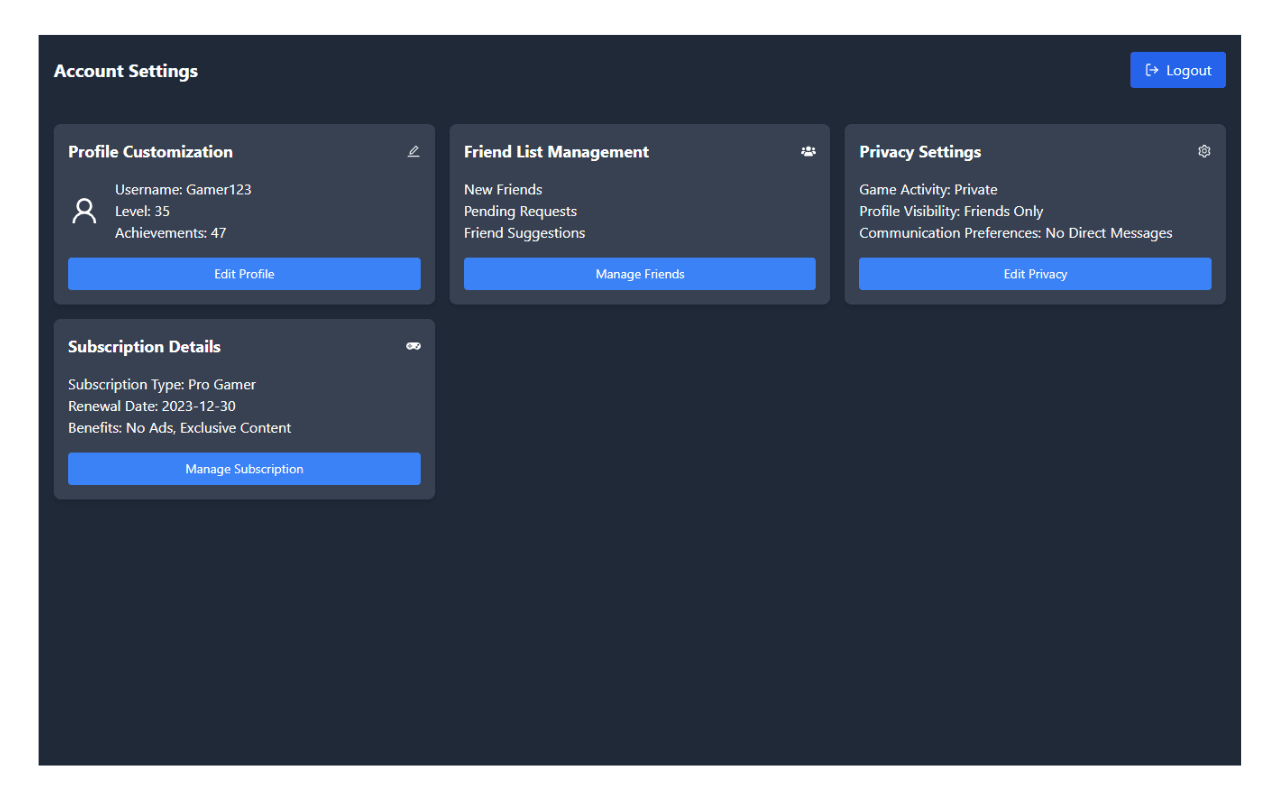 Build Great Html Account setting Components Faster Using AI Tools