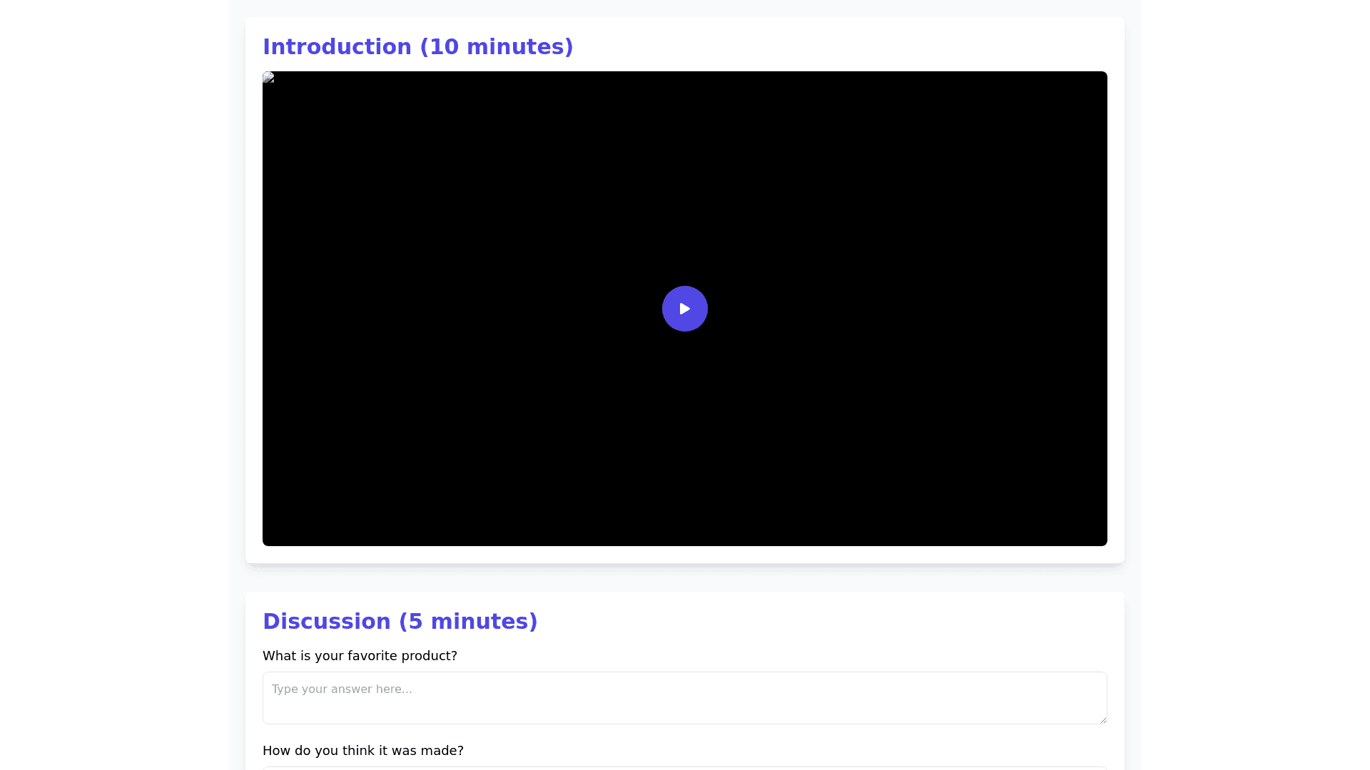 Component Preview