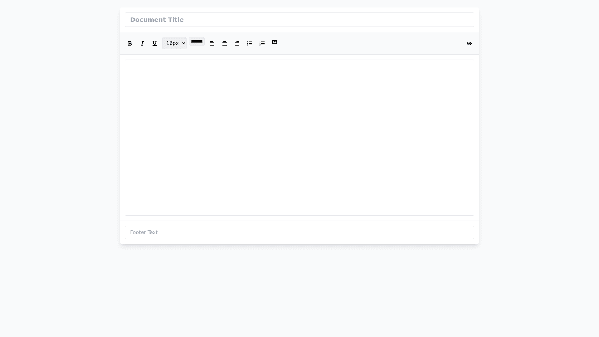 Component Preview