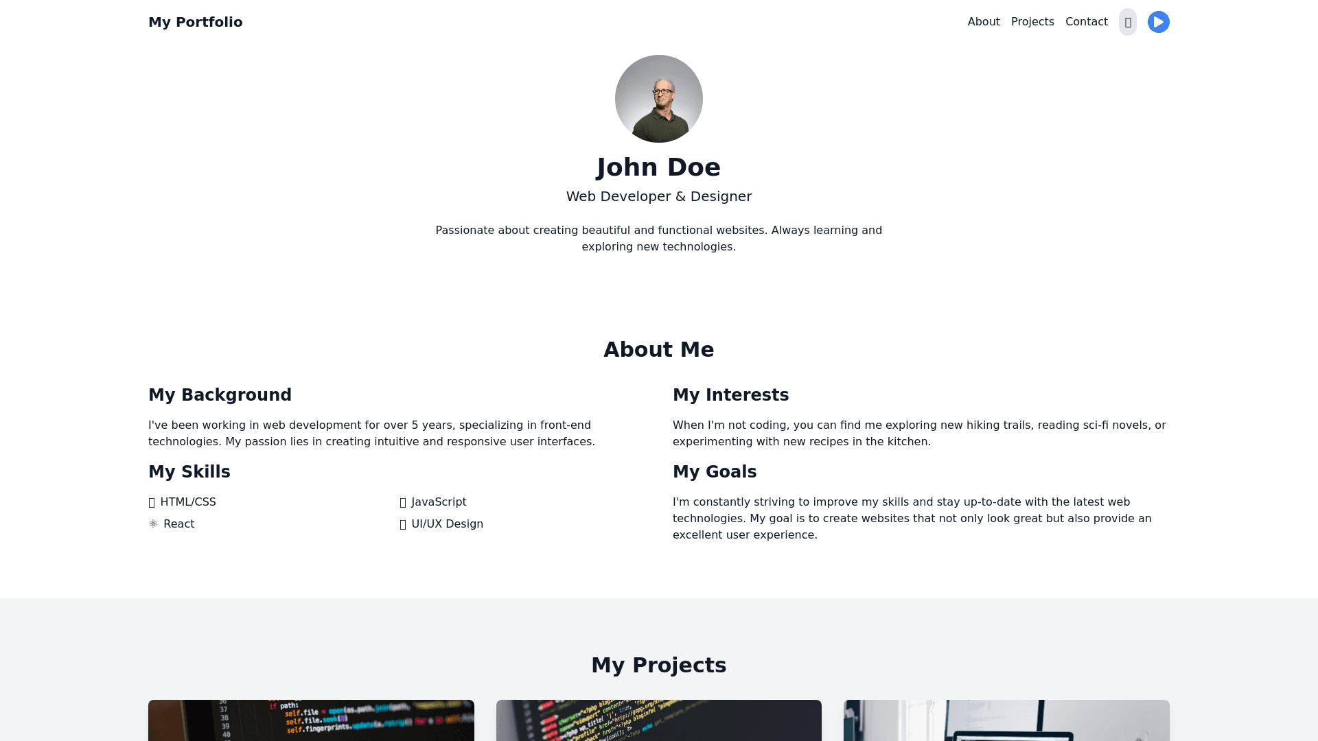 Component Preview