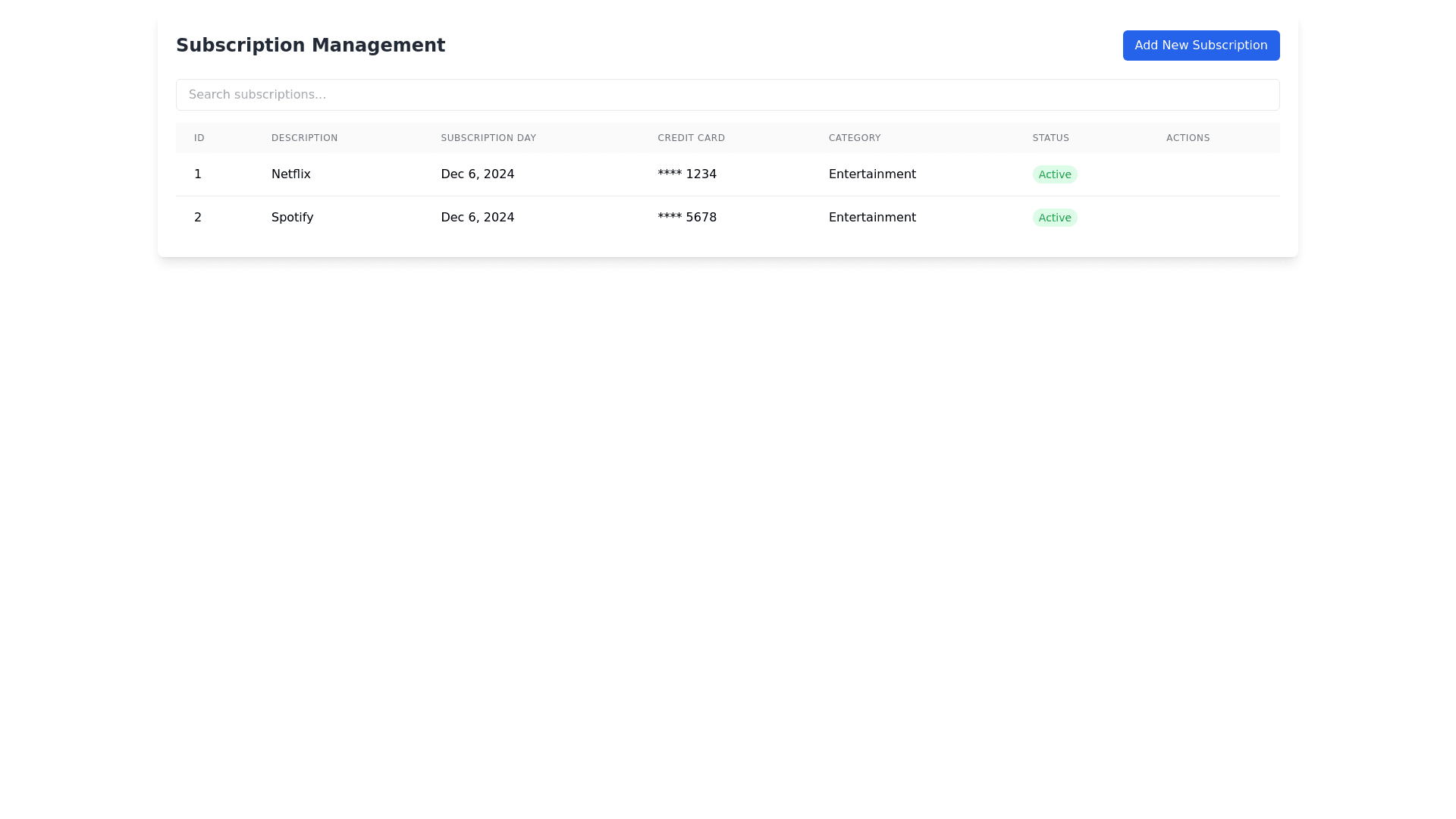 Component Preview