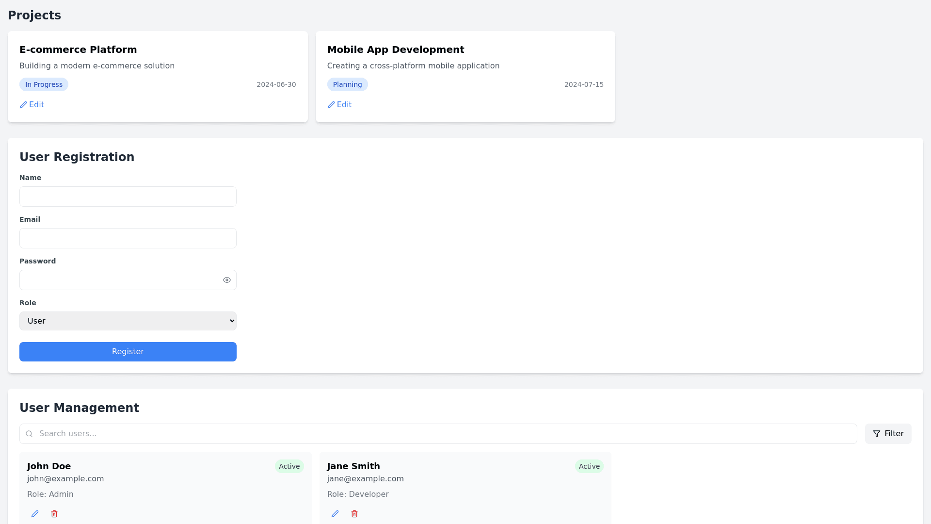 Component Preview