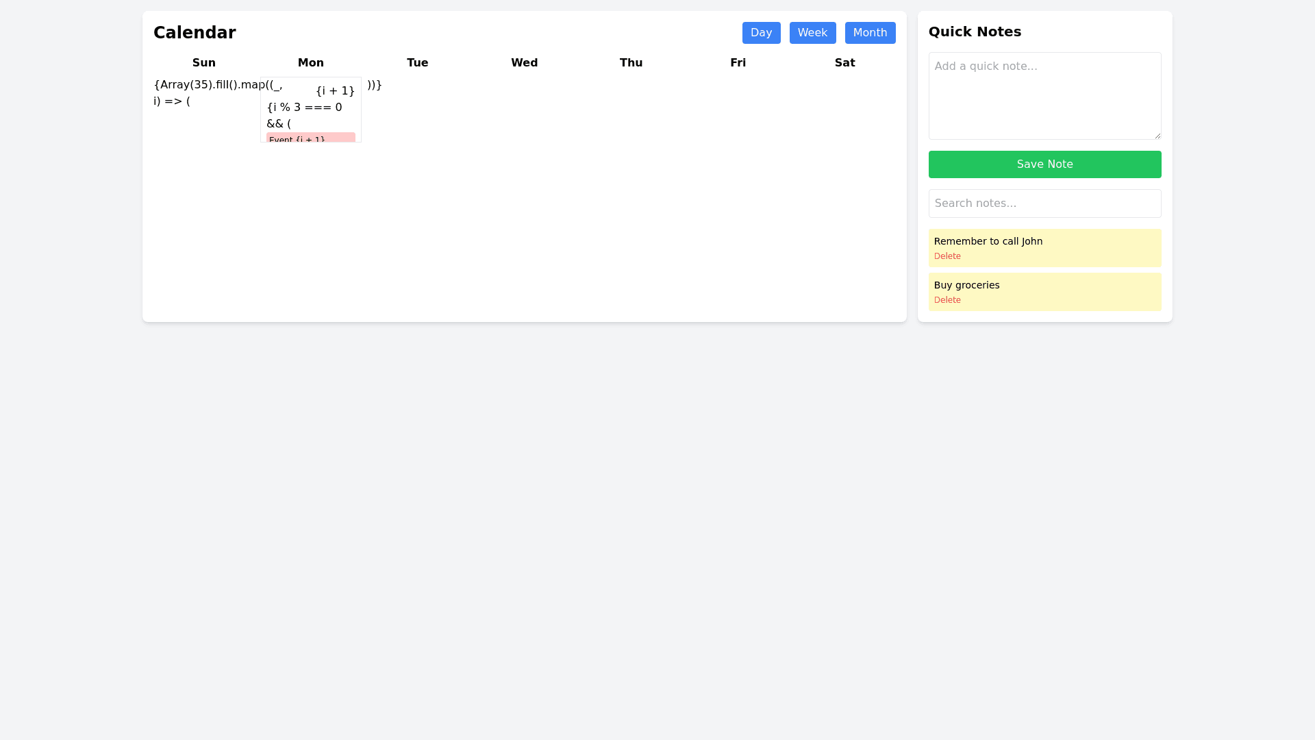 Component Preview