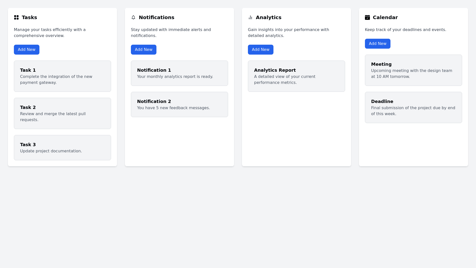 Component Preview