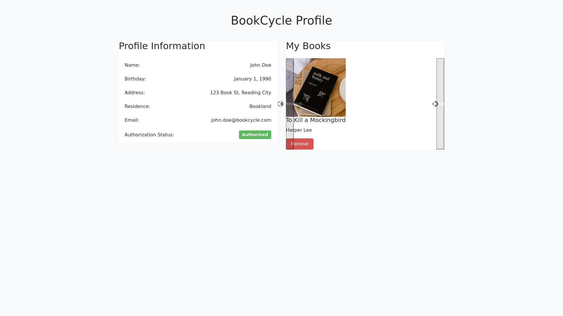Component Preview