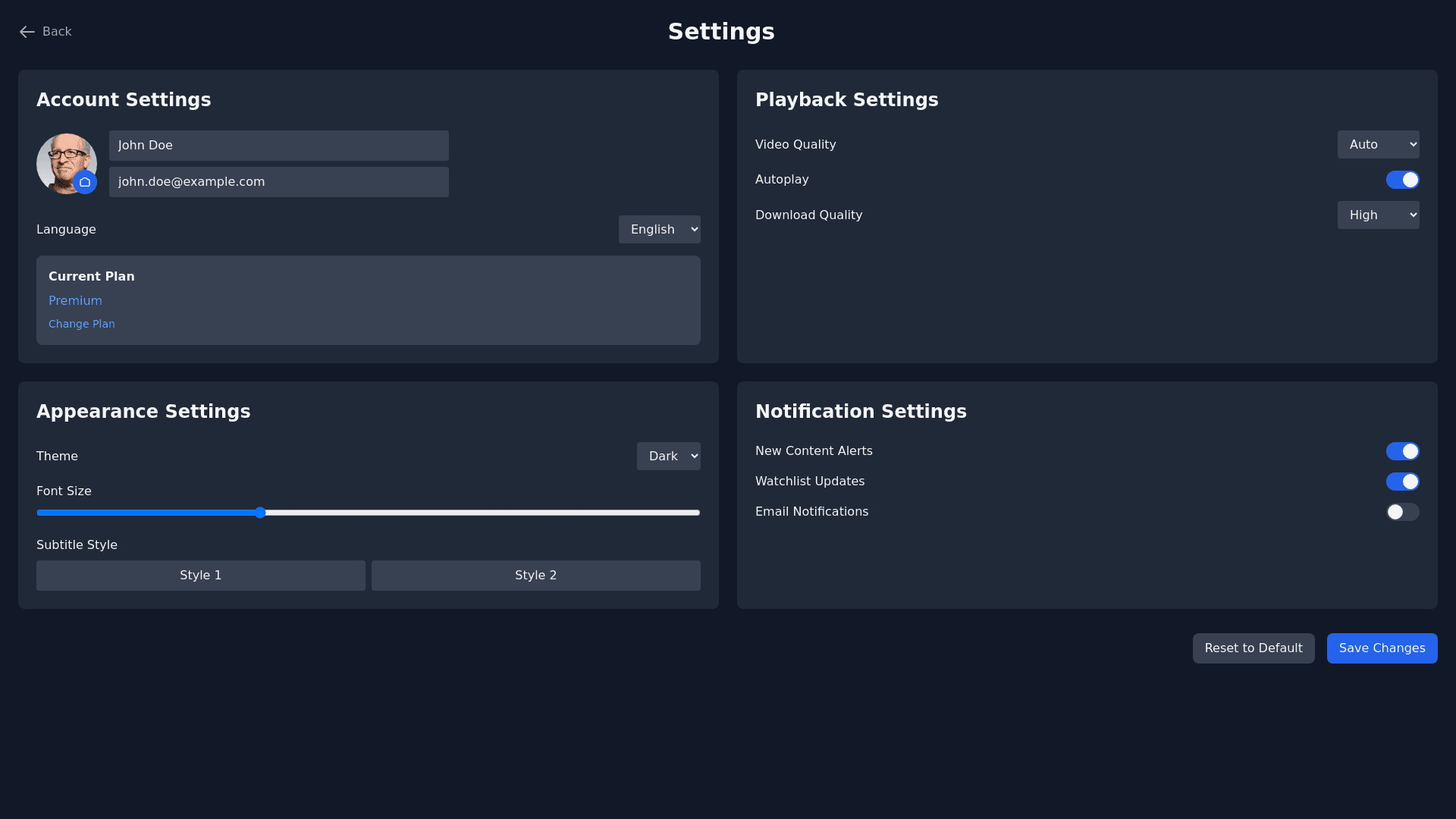 Component Preview