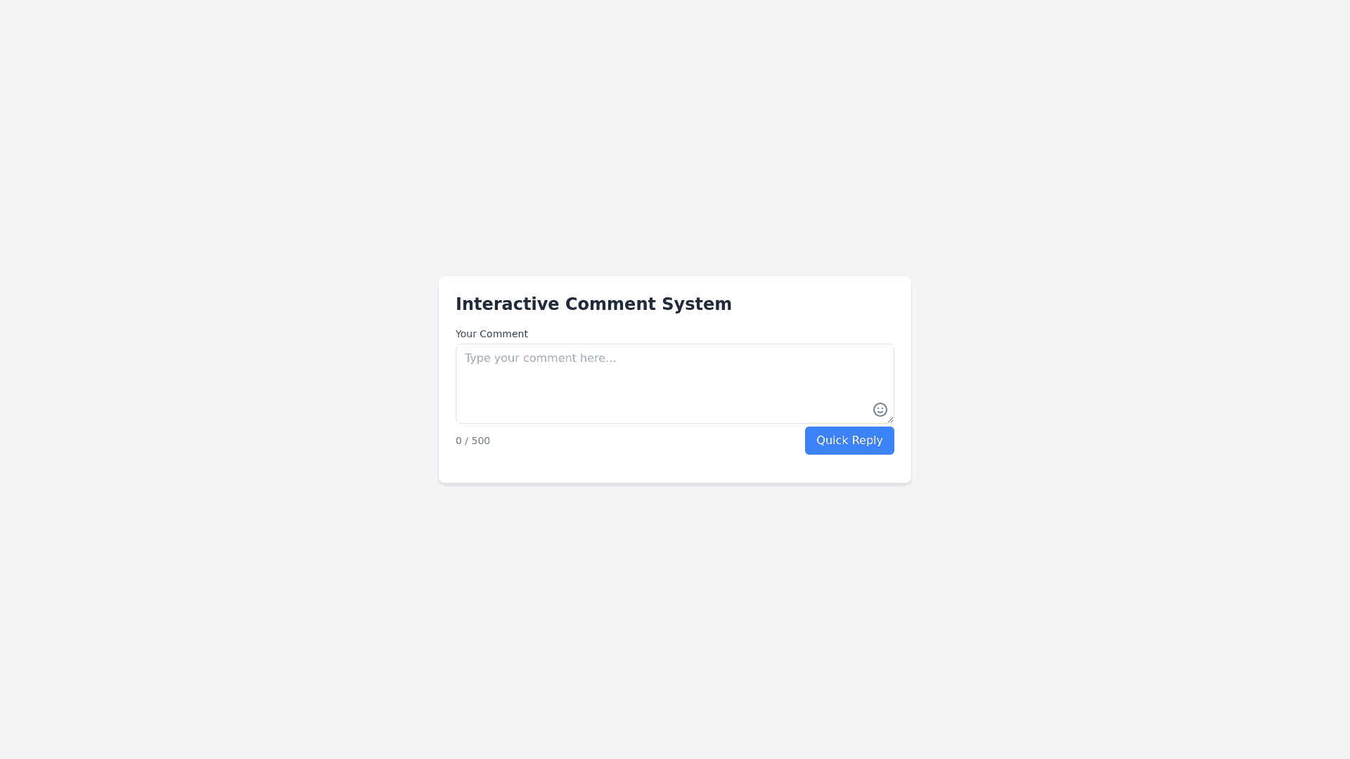 Component Preview