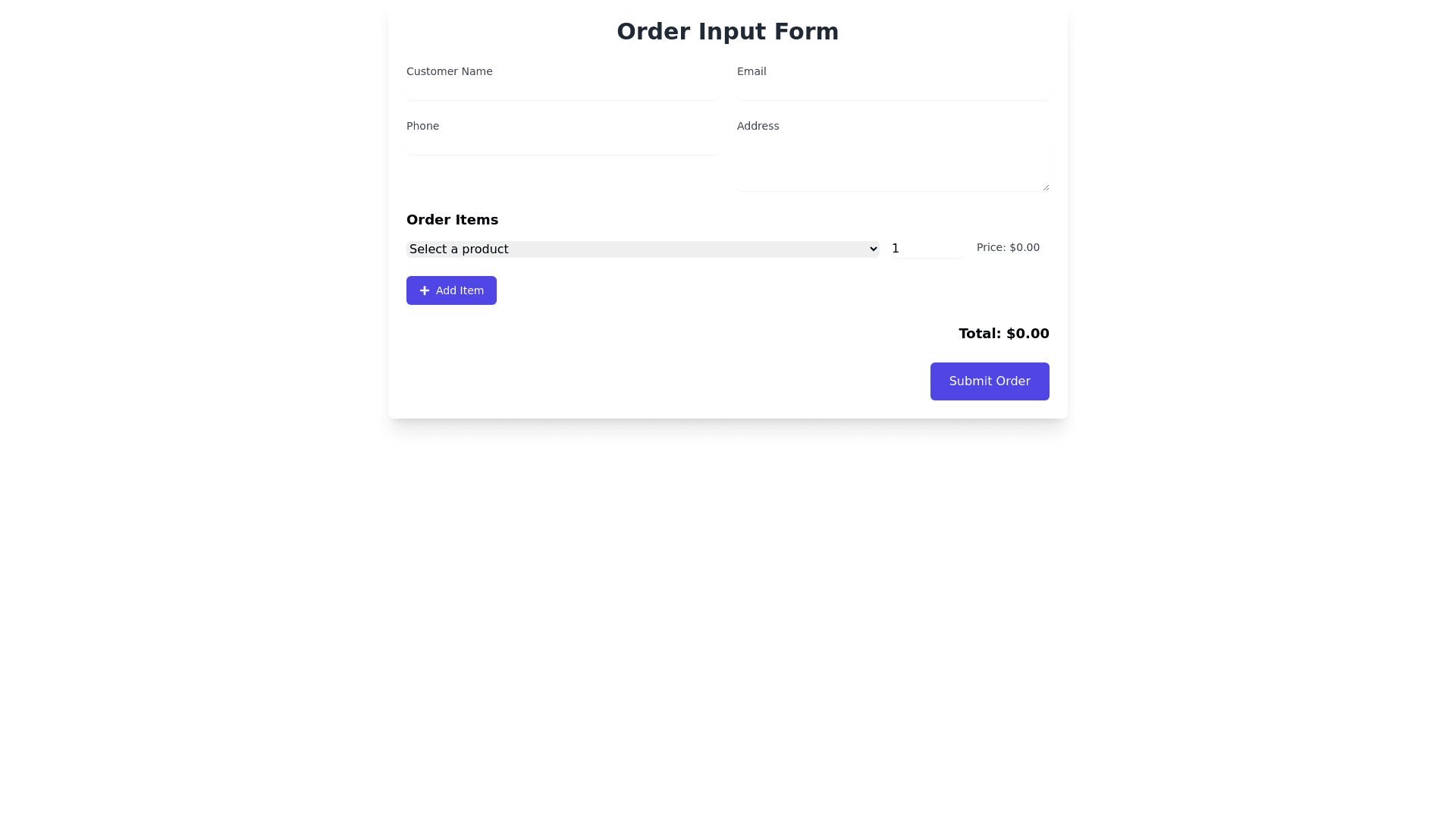 Component Preview