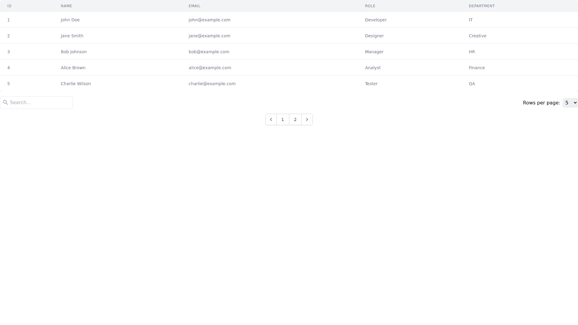 Component Preview