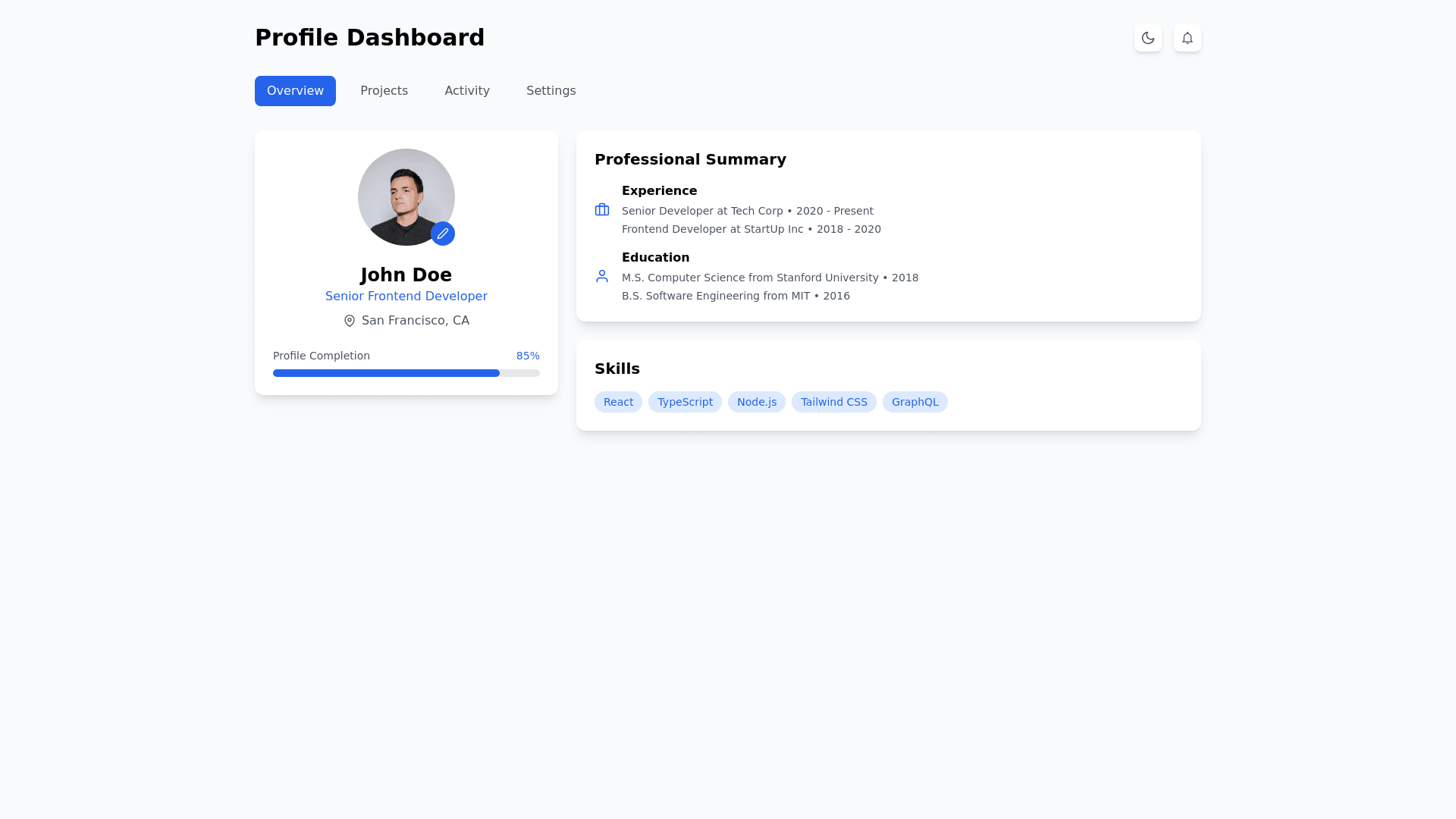 Component Preview