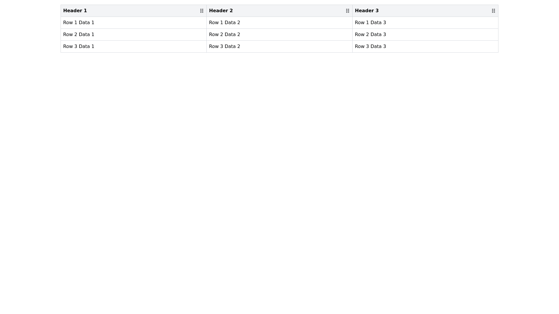 Component Preview