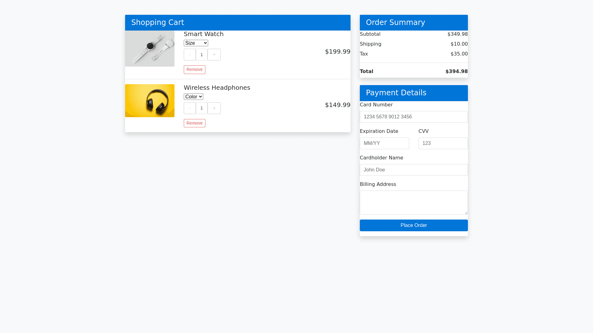 Component Preview