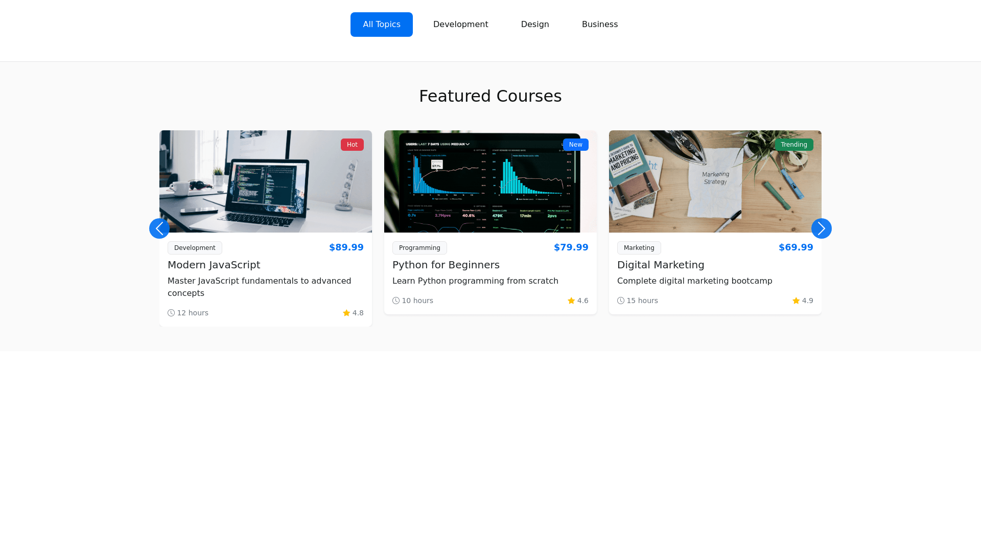 Component Preview