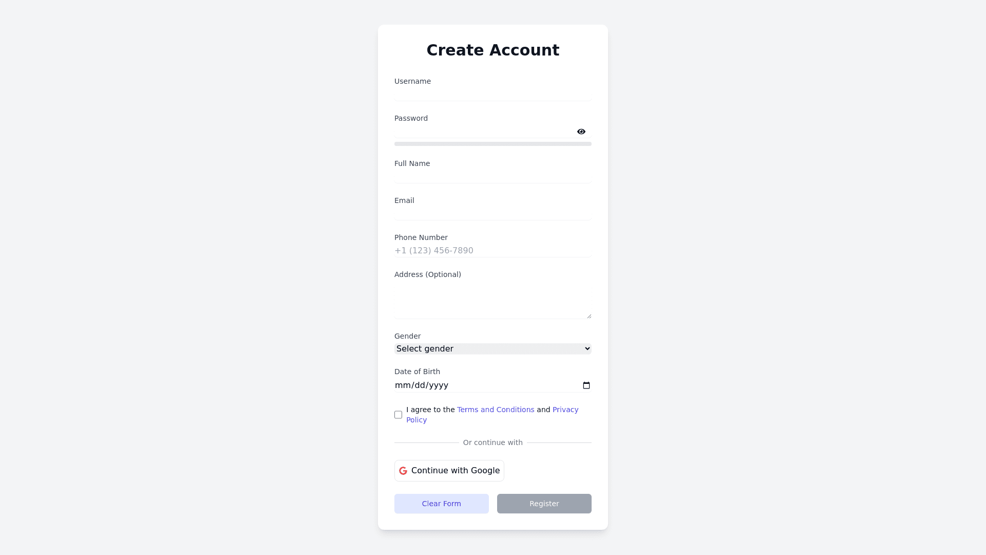 Component Preview