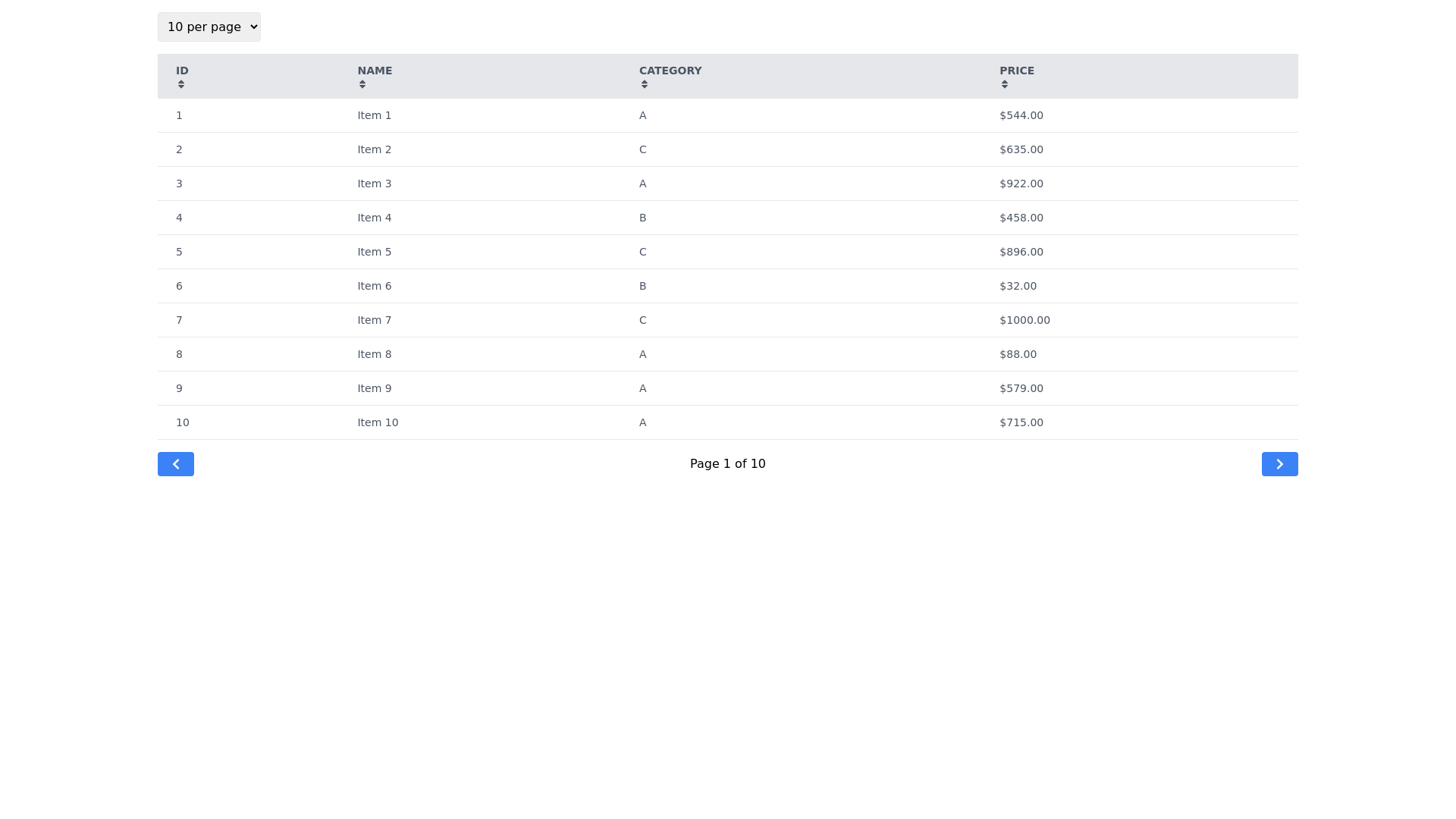 Component Preview
