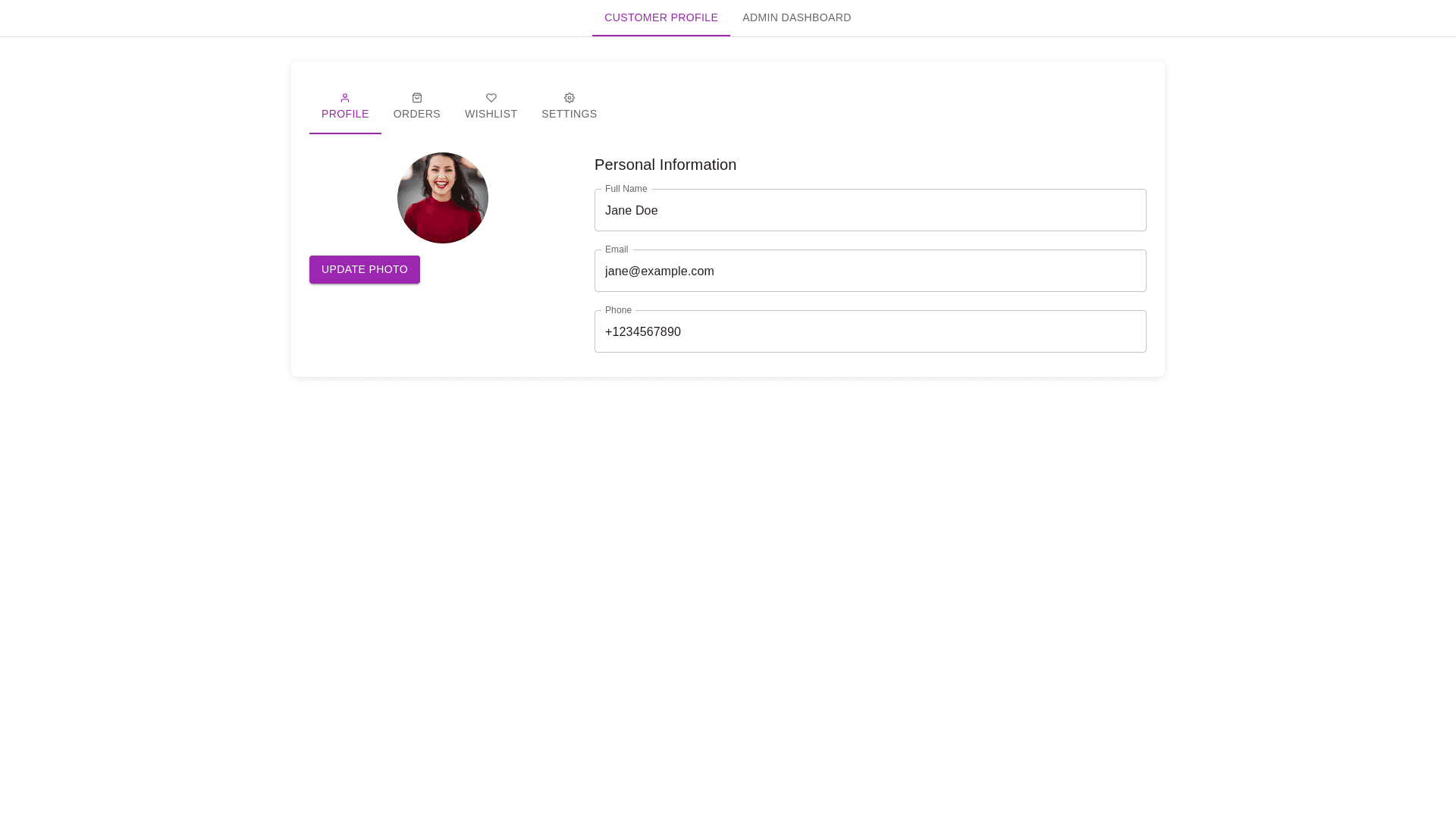 Component Preview