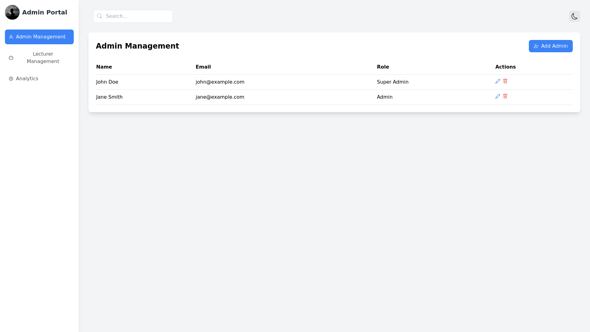 Component Preview