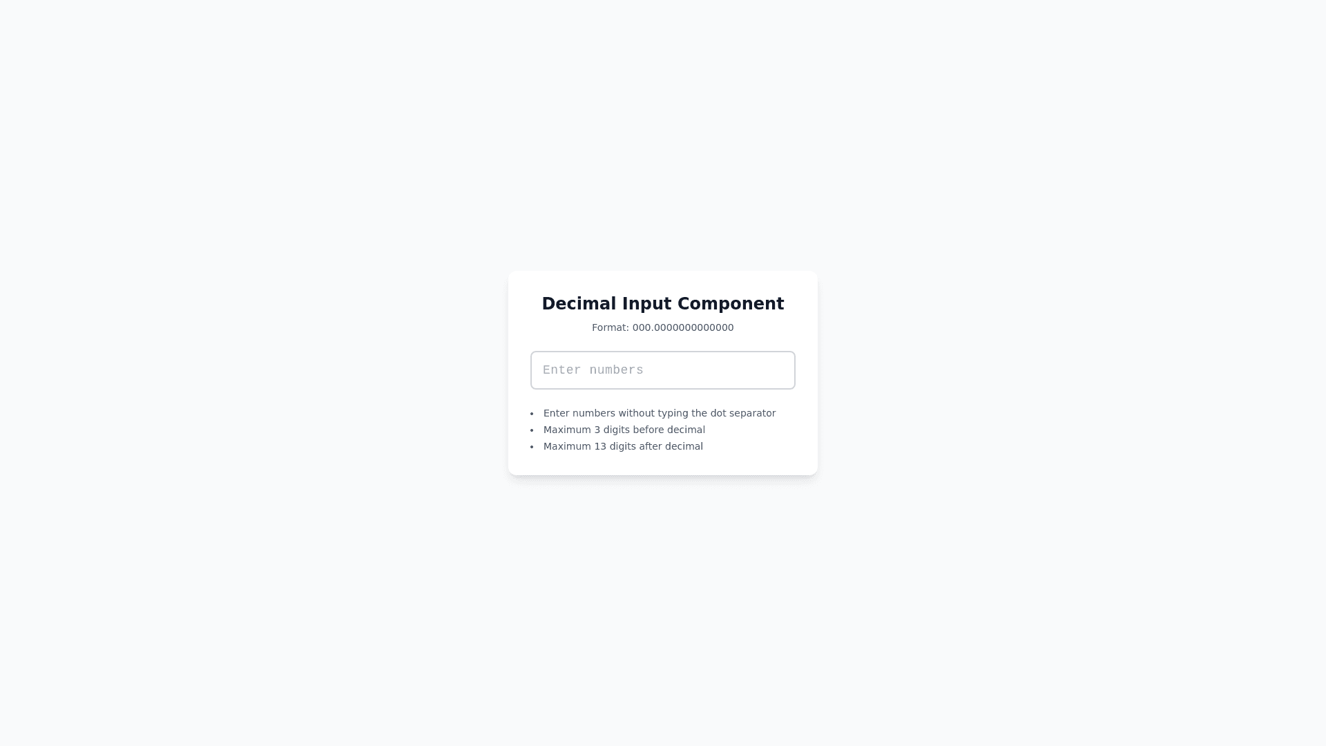 Component Preview