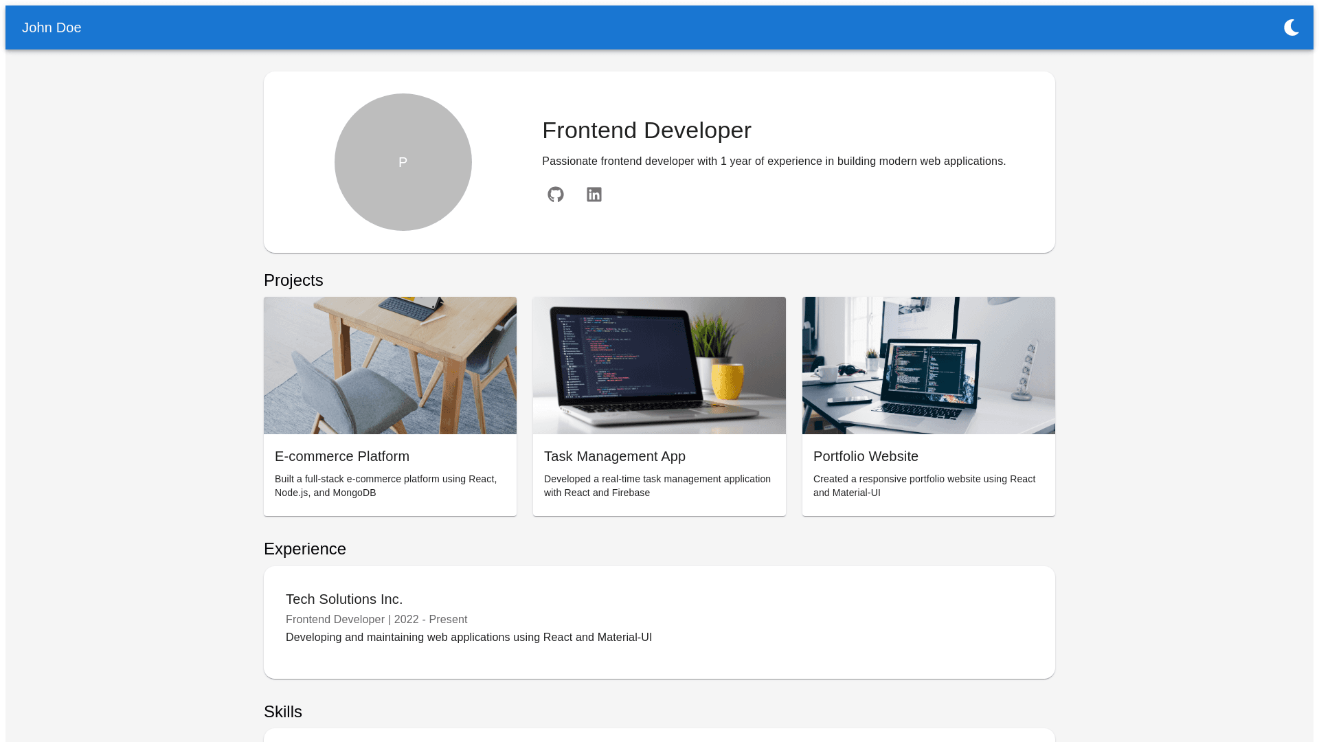 Component Preview