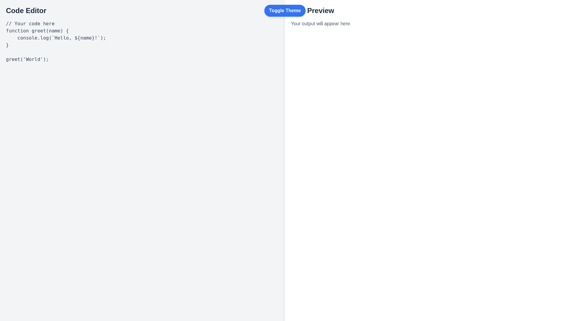 Component Preview