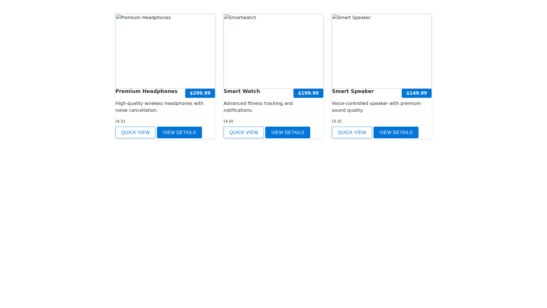 Component Preview