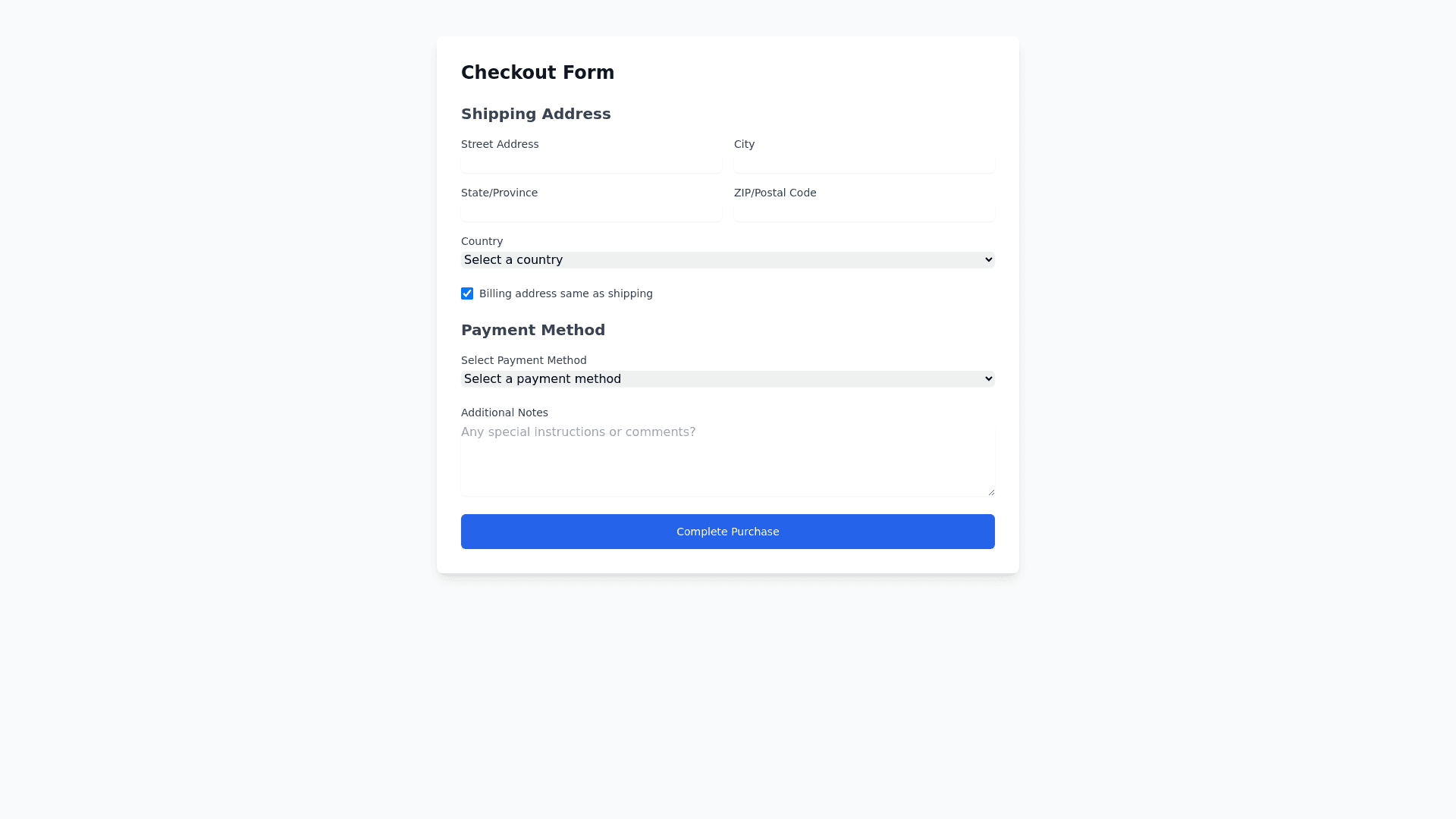 Component Preview