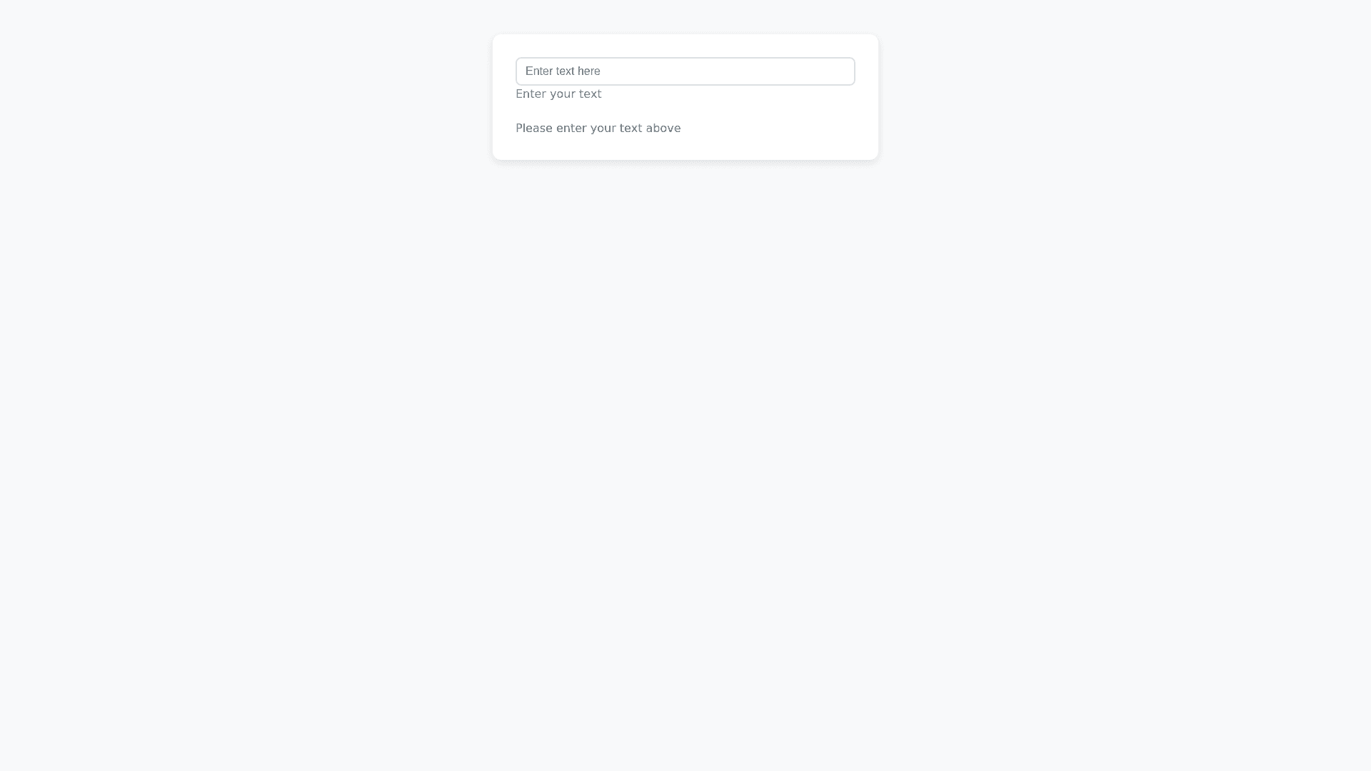 Component Preview