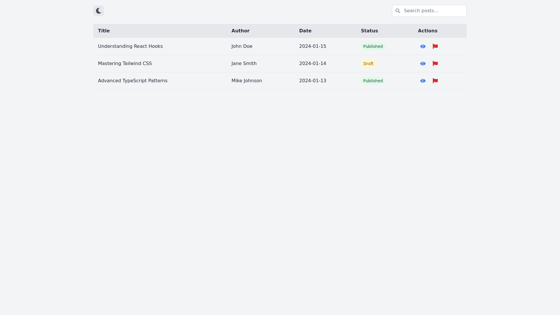 Component Preview