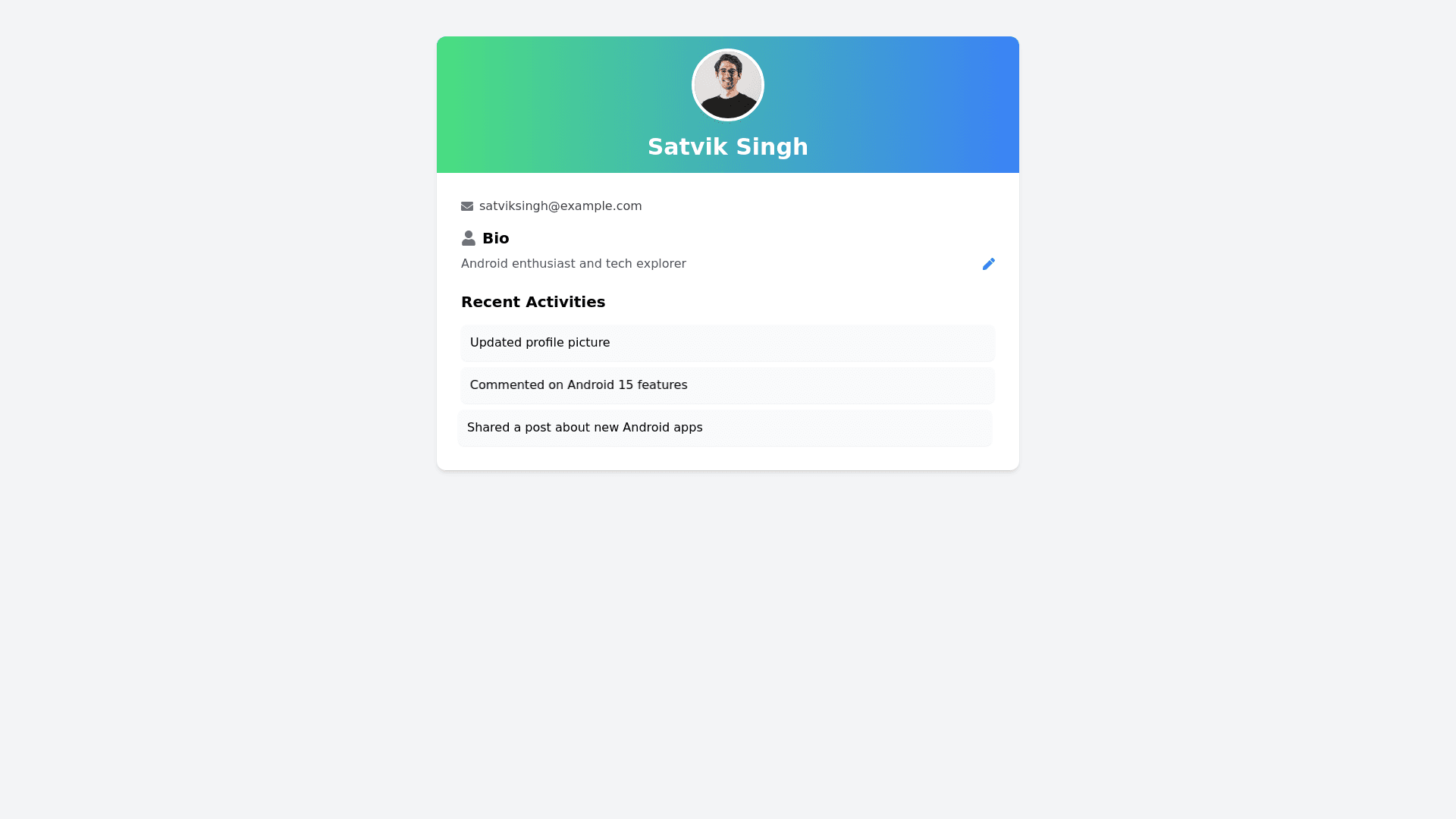 Component Preview