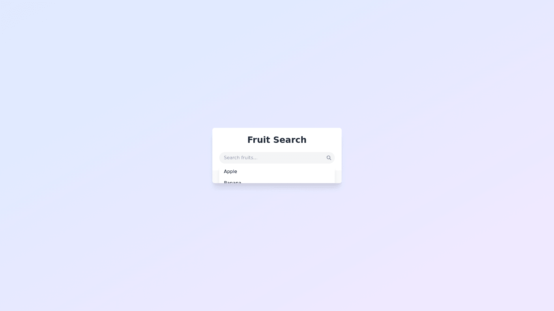 Component Preview