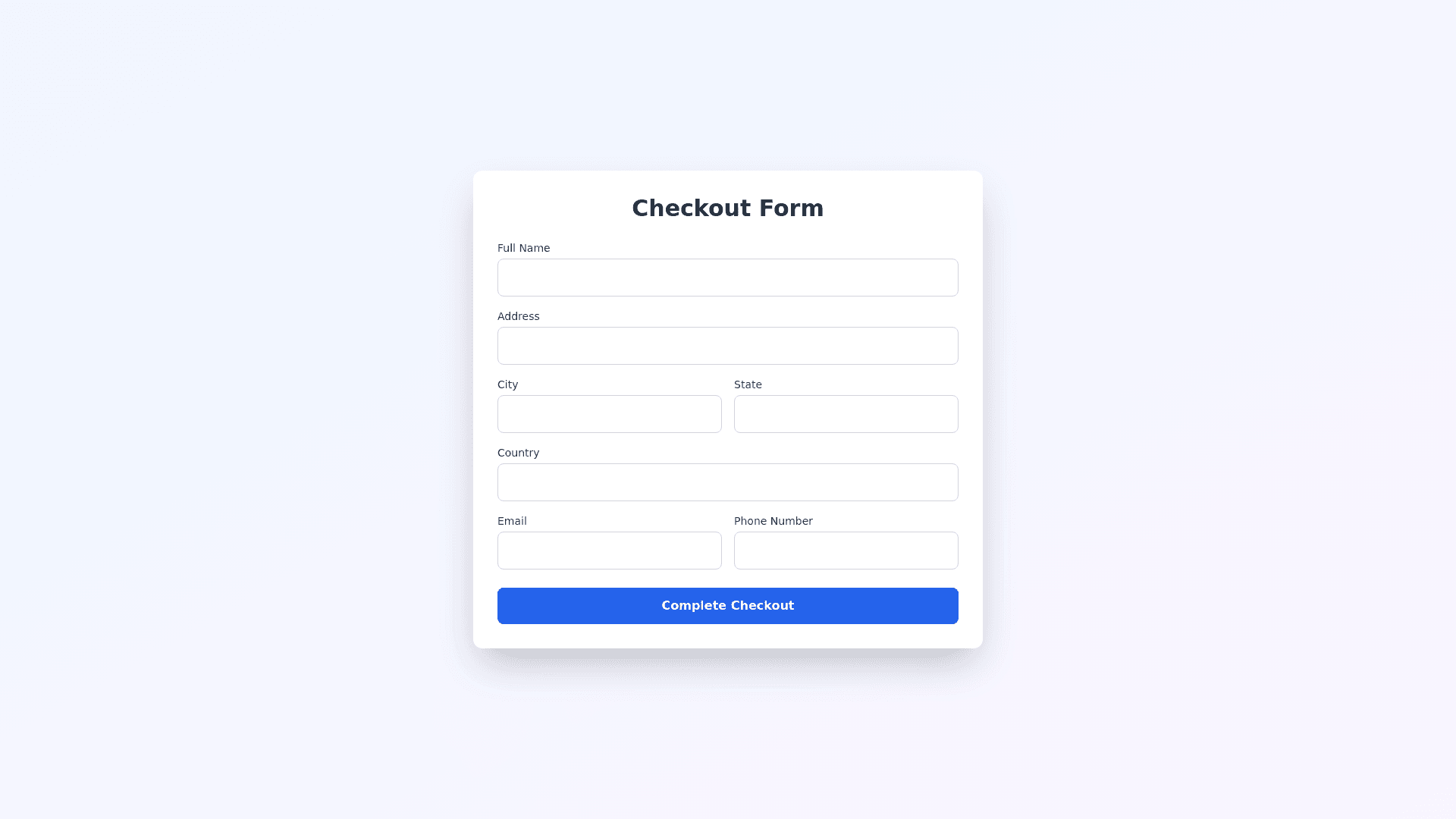 Component Preview