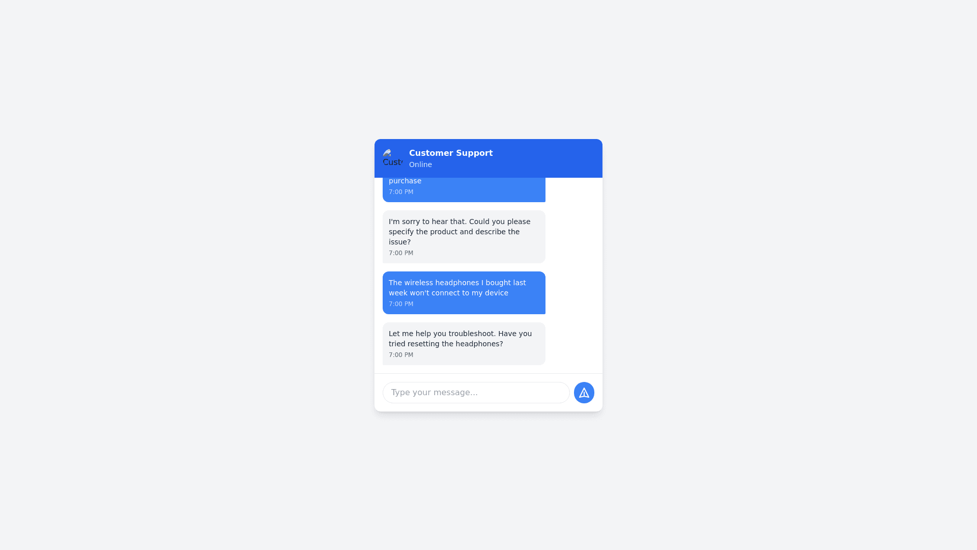 Component Preview