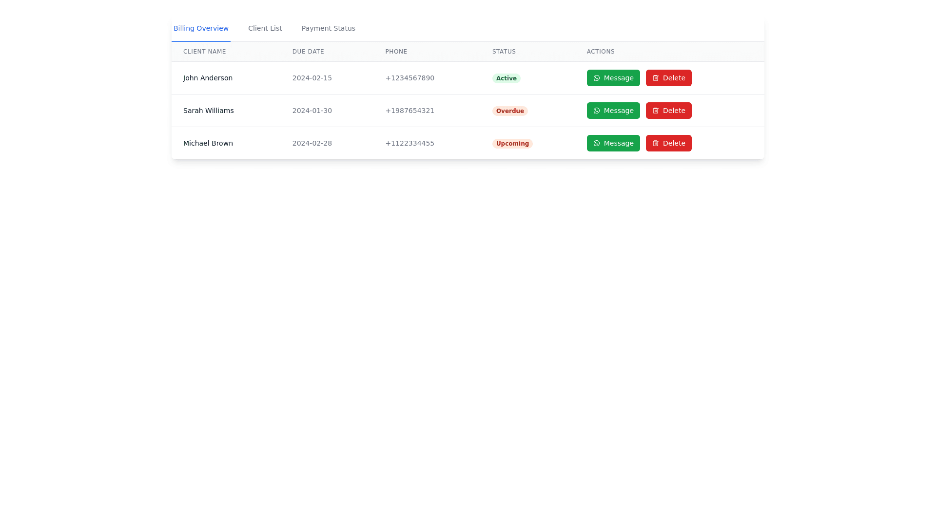 Component Preview