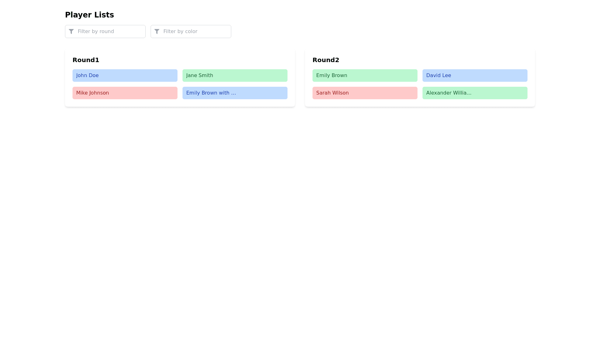 Component Preview