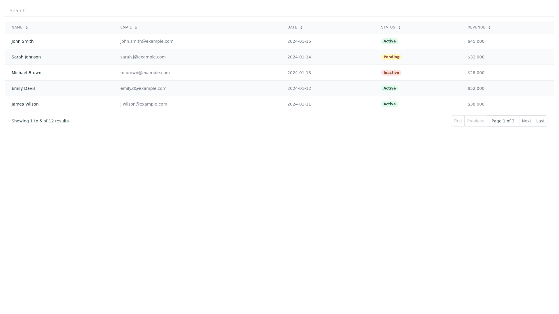 Component Preview
