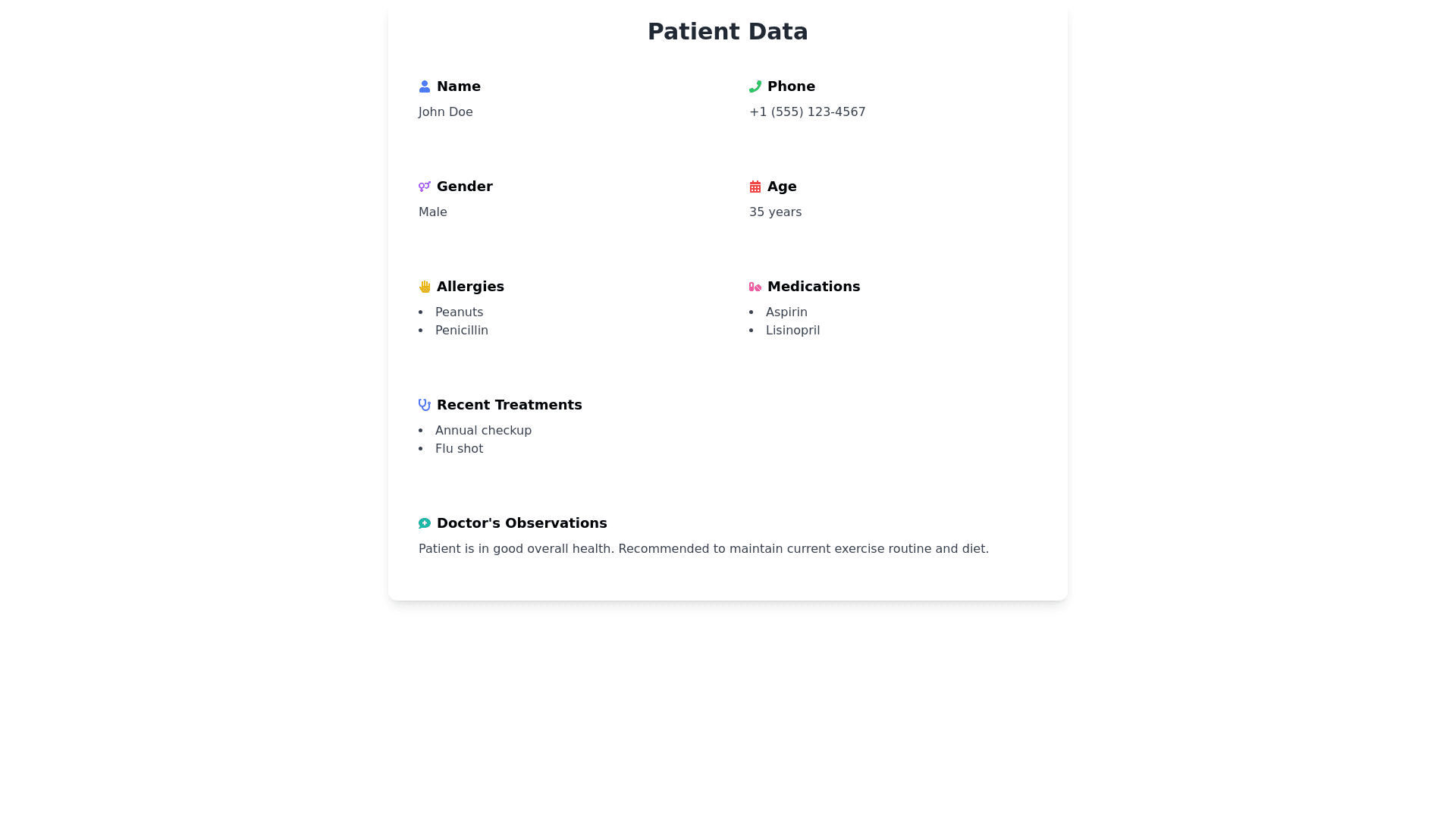 Component Preview