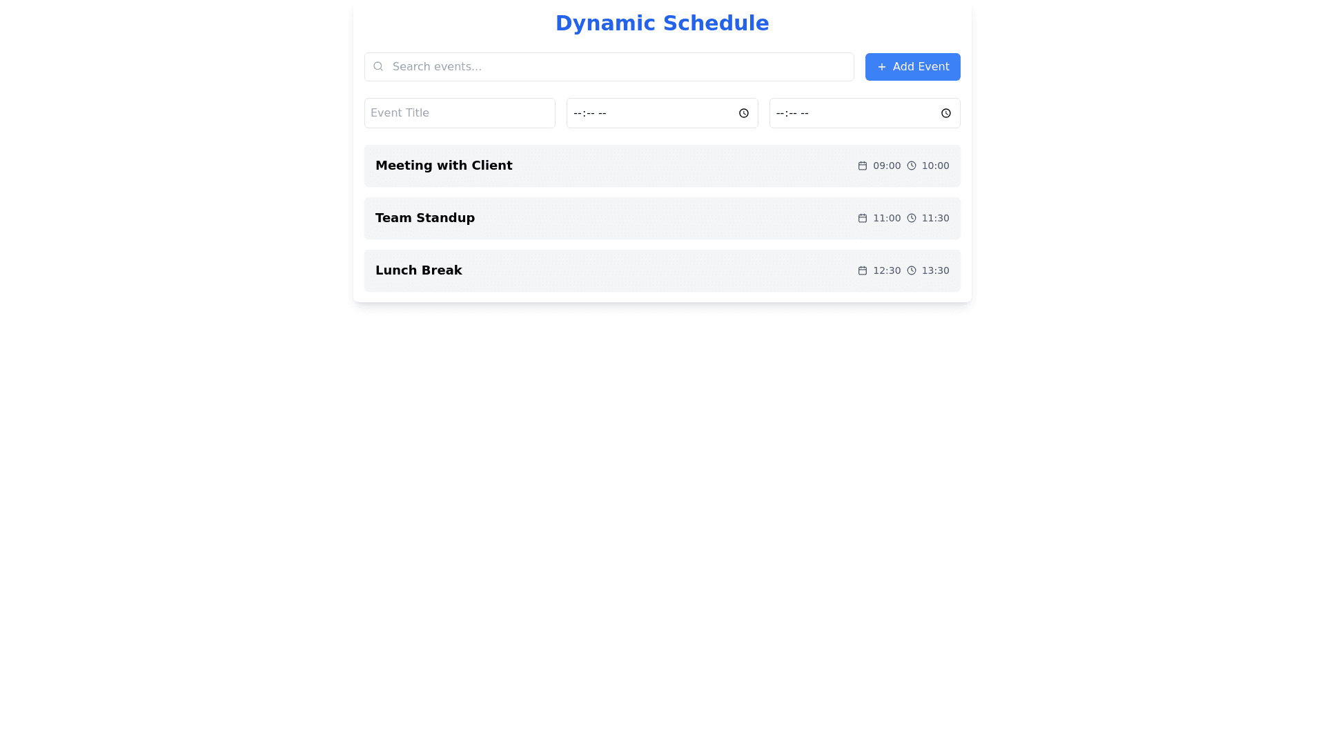 Component Preview