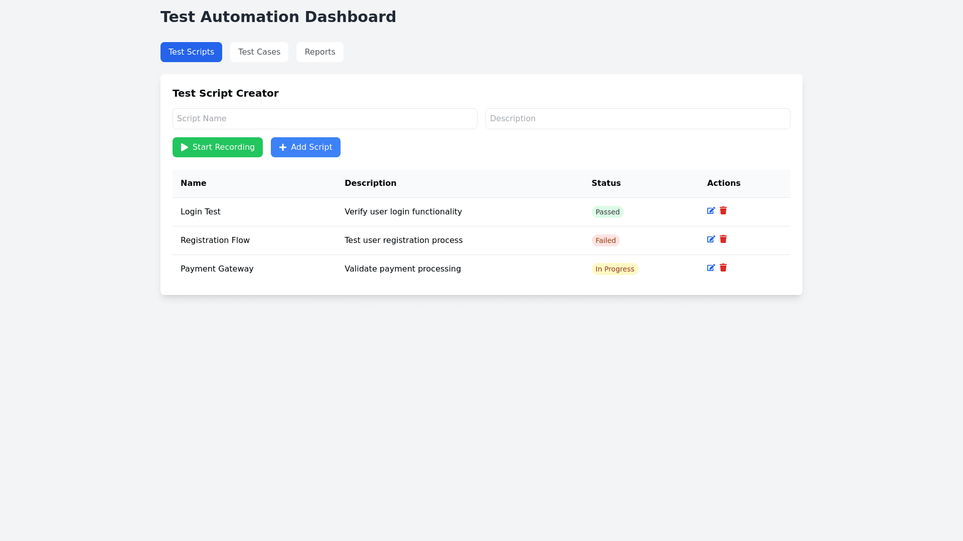 Component Preview