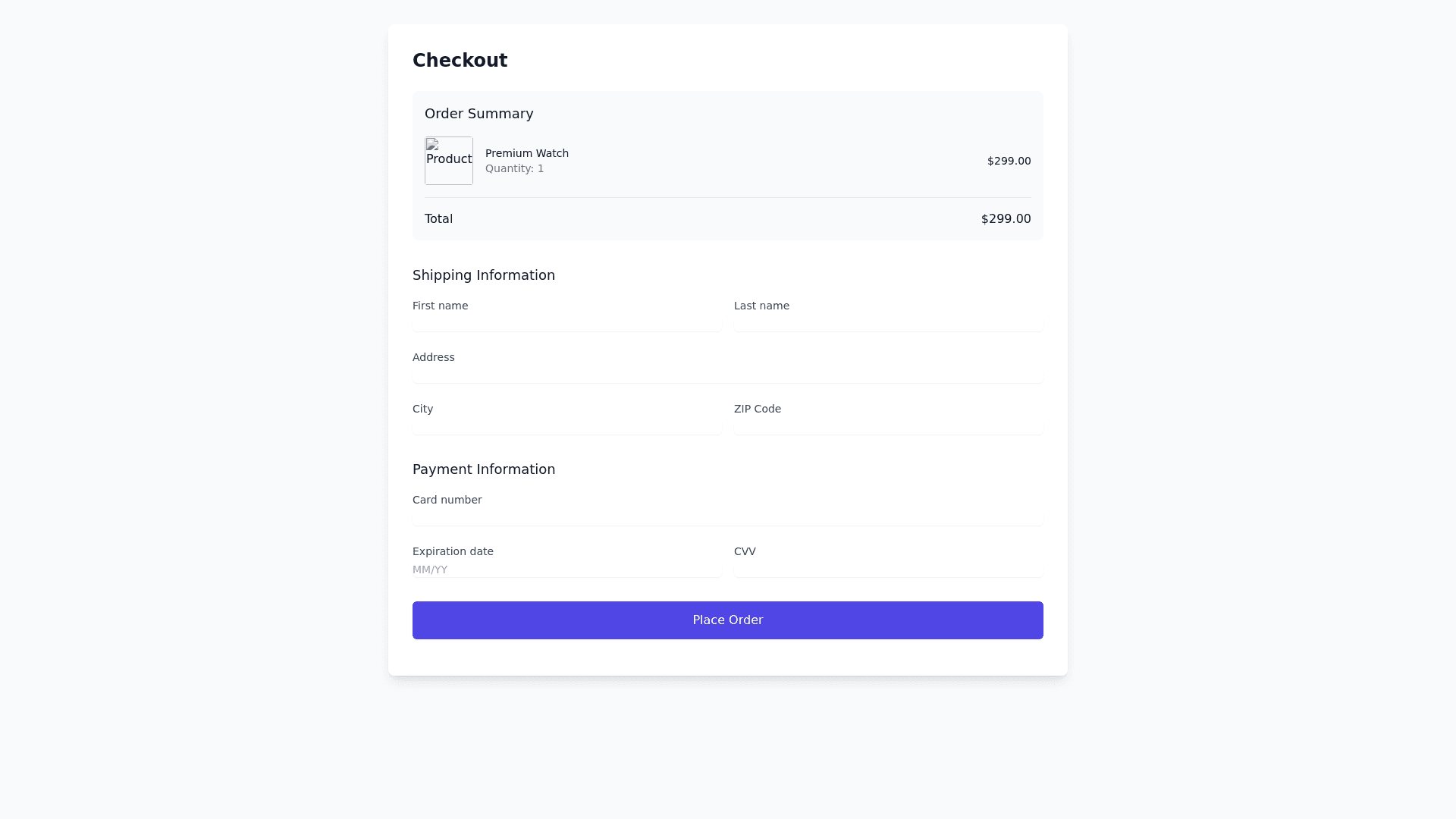 Component Preview