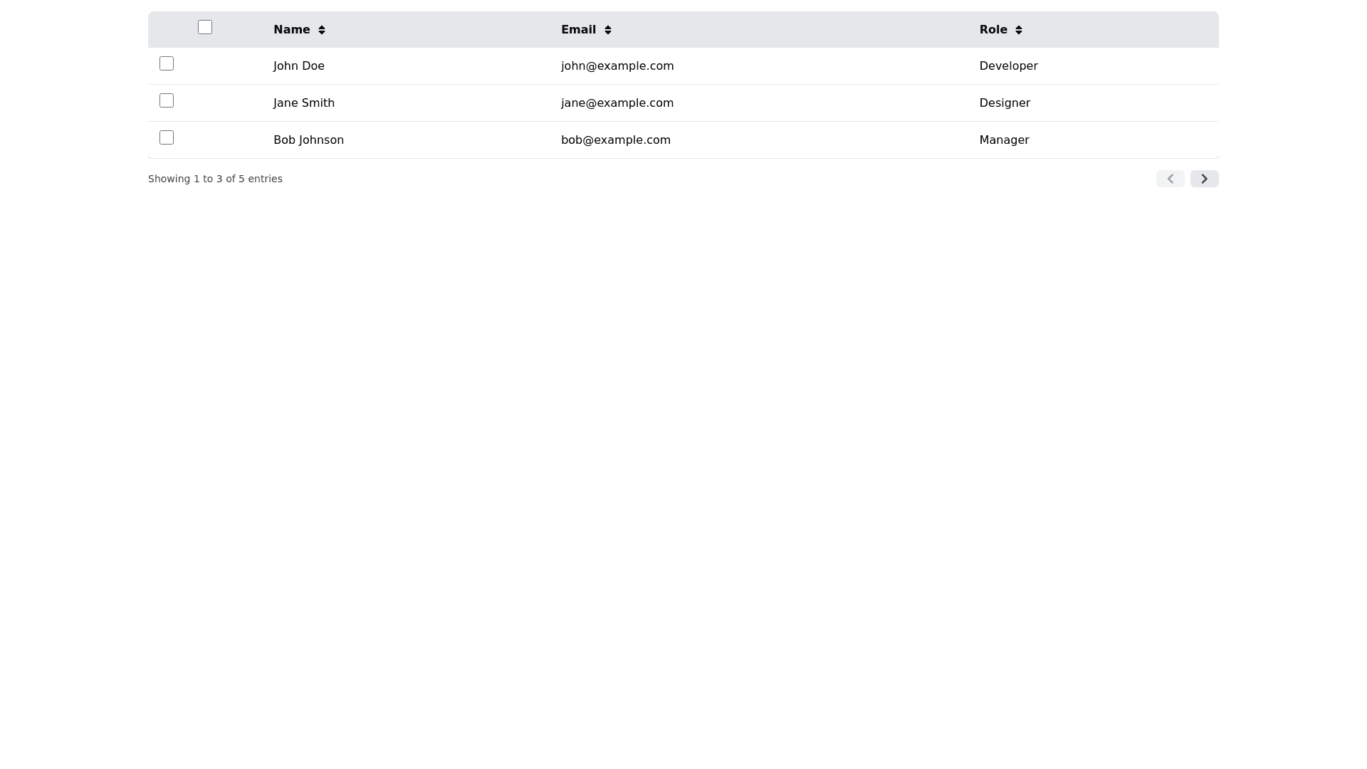 Component Preview