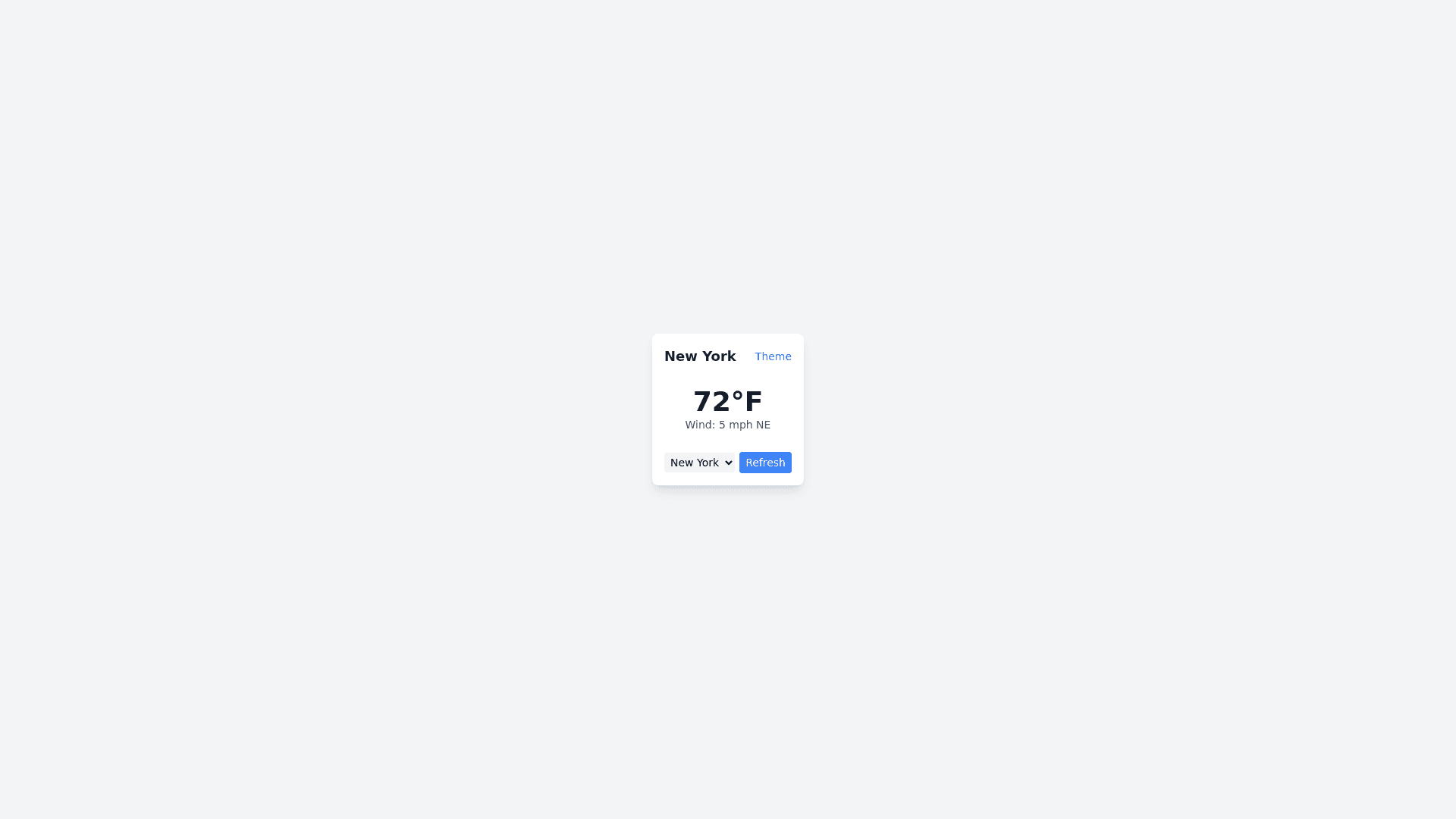 Component Preview