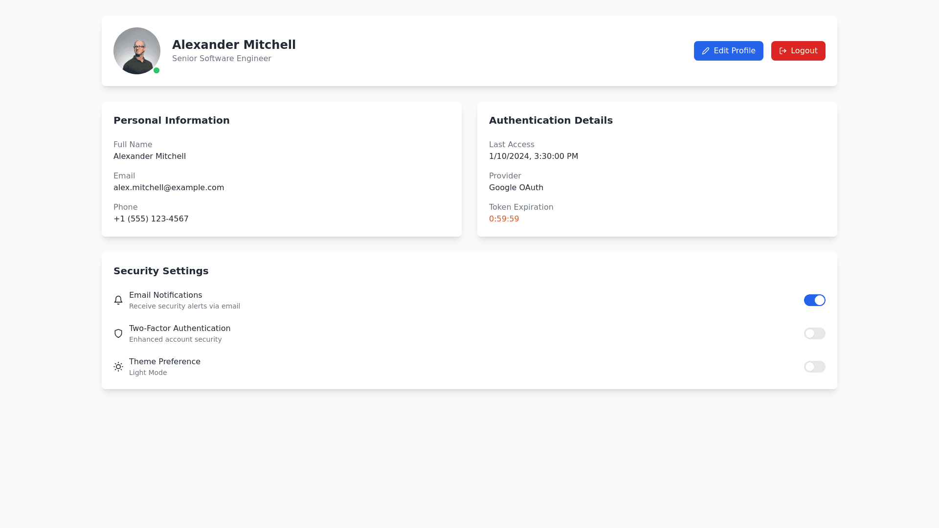 Component Preview