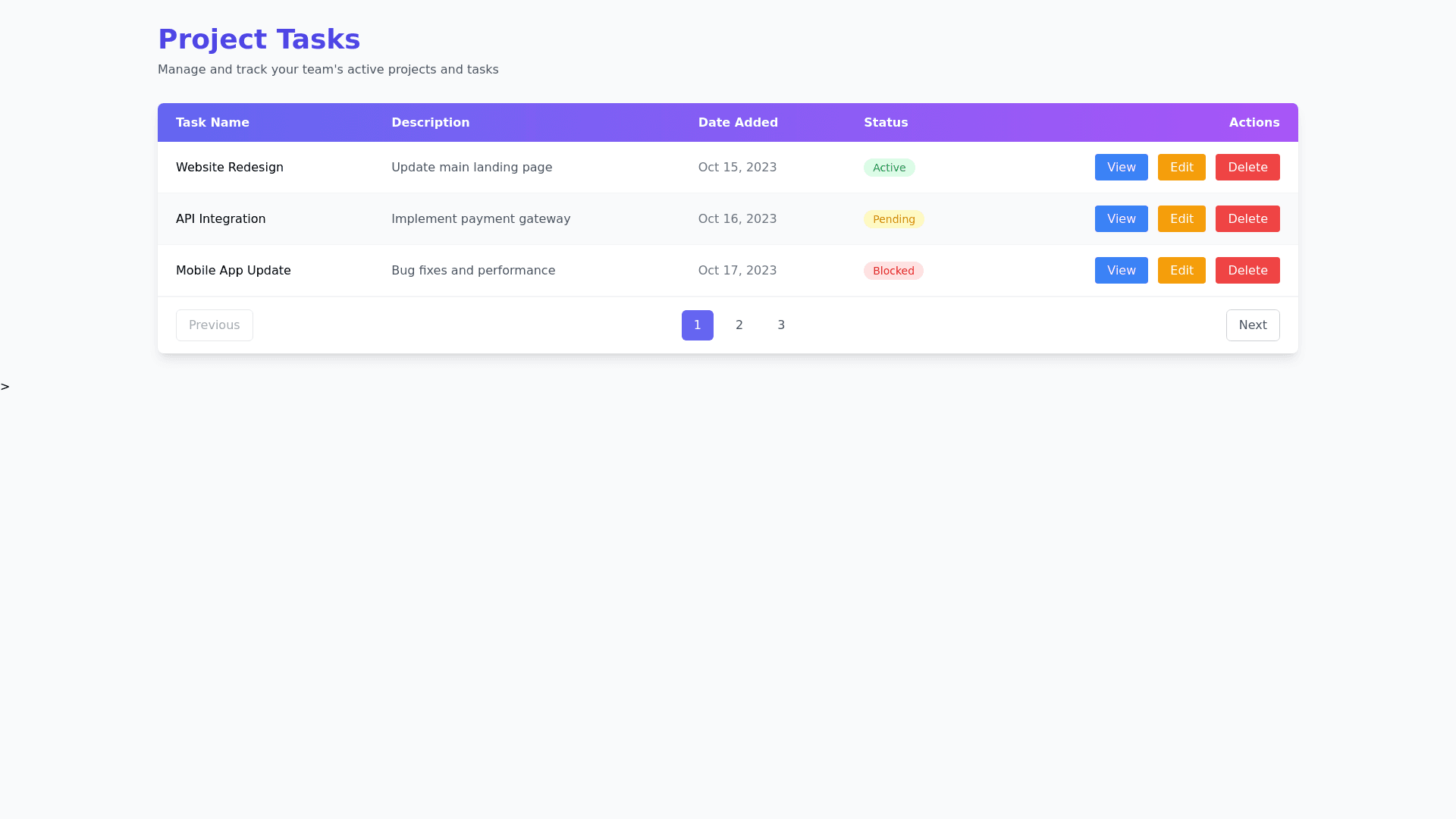 Component Preview
